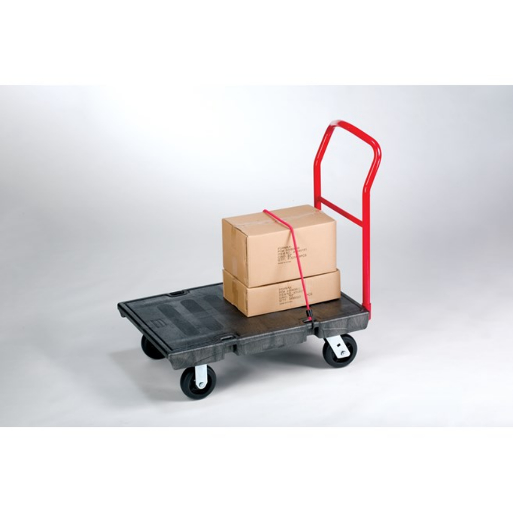 Carucior cu platforma pentru transport /manipulare marfuri, Rubbermaid 453 KG
