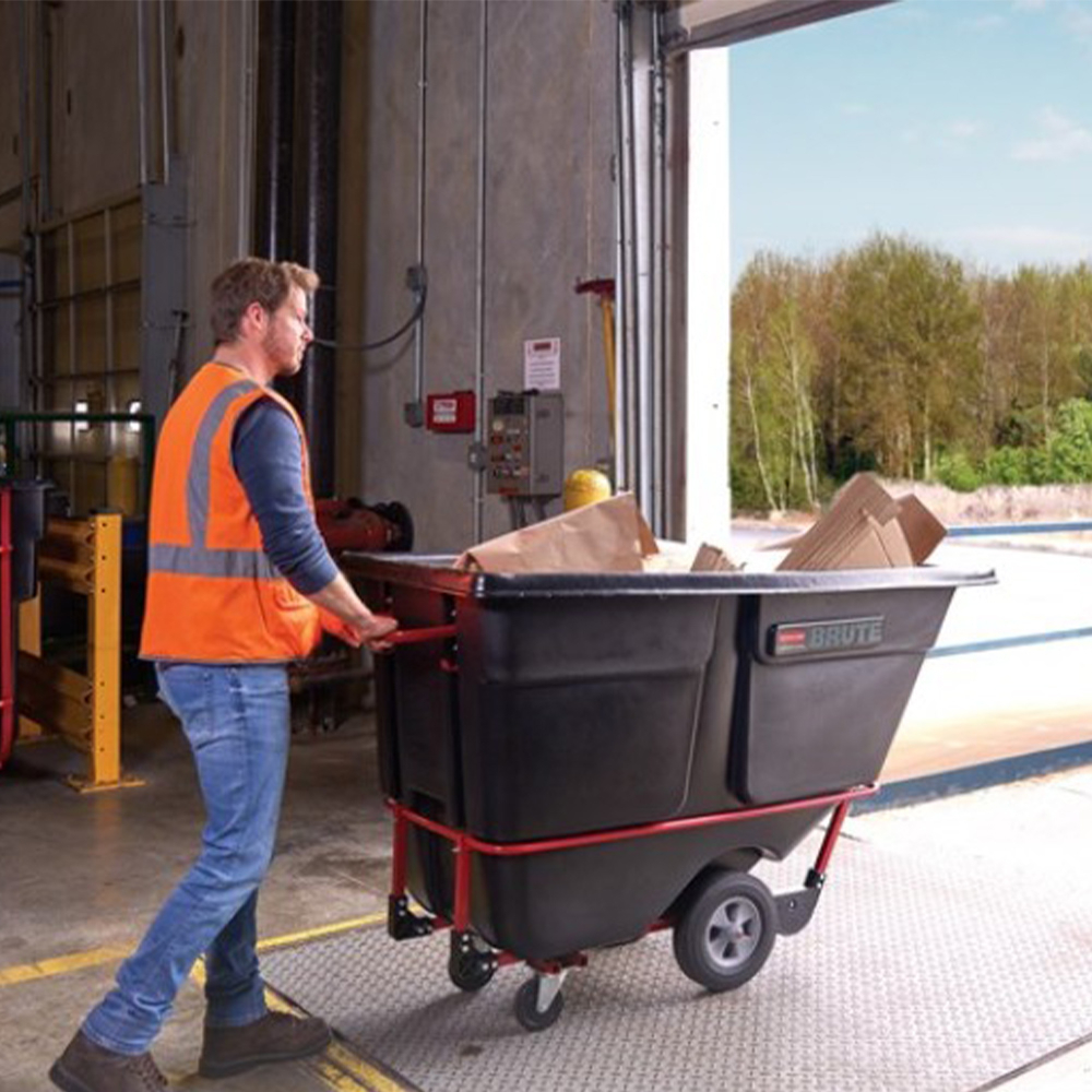 Container basculant standard, Rubbermaid 380 L