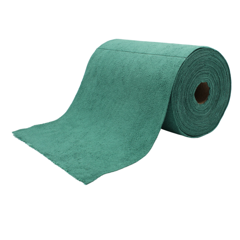 Laveta microfibra Tricot 30 x 30 cm, 75  buc/rola, De Witte verde 