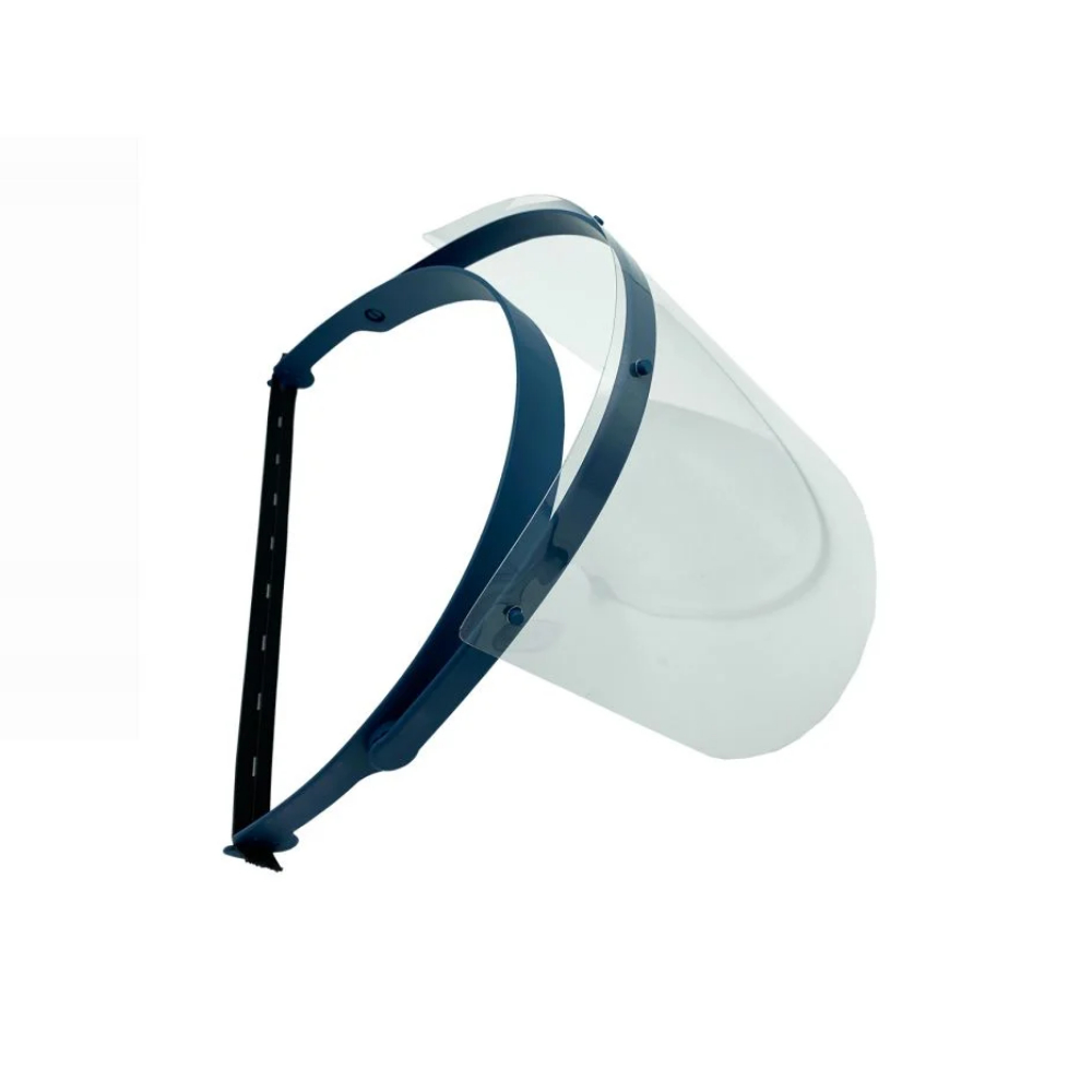 Viziera metal detectabil de protectie, Detectamet