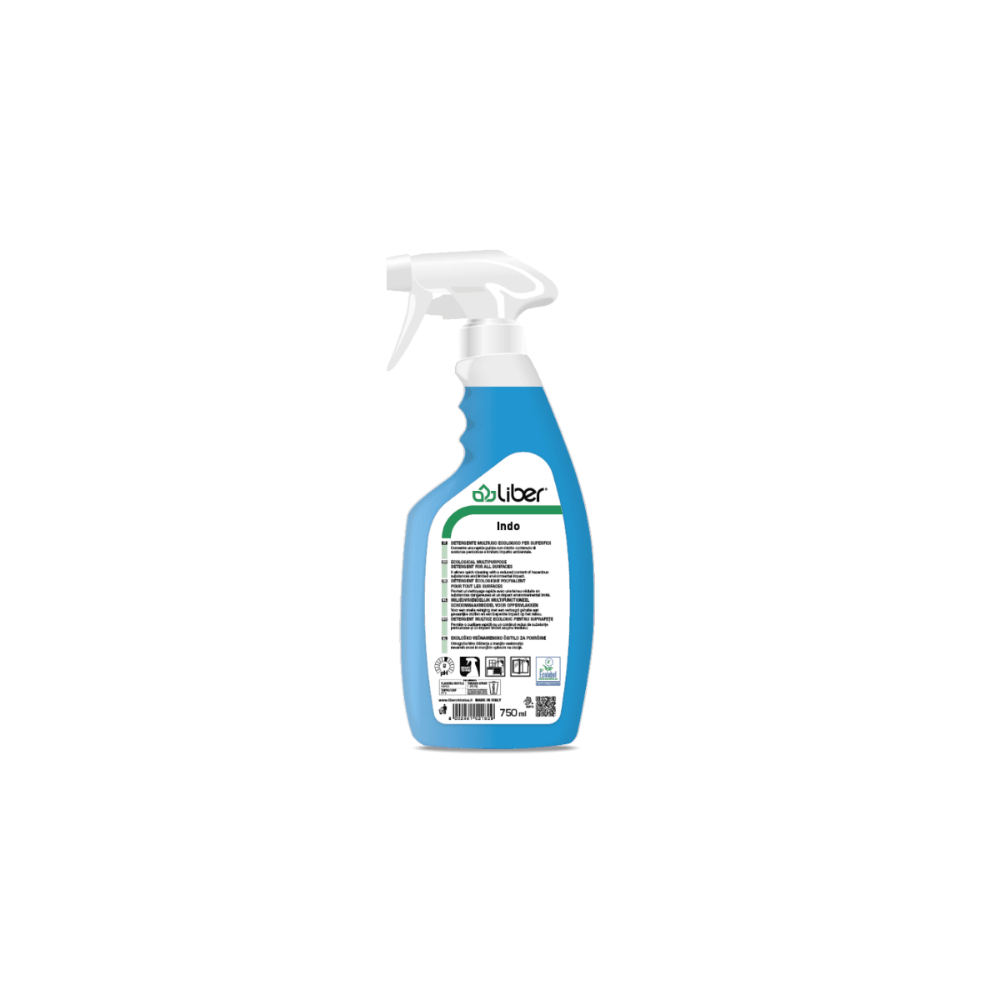 Detergent ecologic multiuz pentru suprafete, Indo, 750 ml, Liber