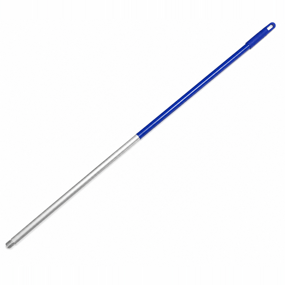 Coada profesionala din aluminiu, 140 cm, albastra, Mopatex