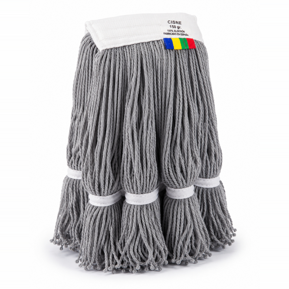 Mop profesional din microfibra, antibacterian, Wet Mop 200 g,Mopatex gri 