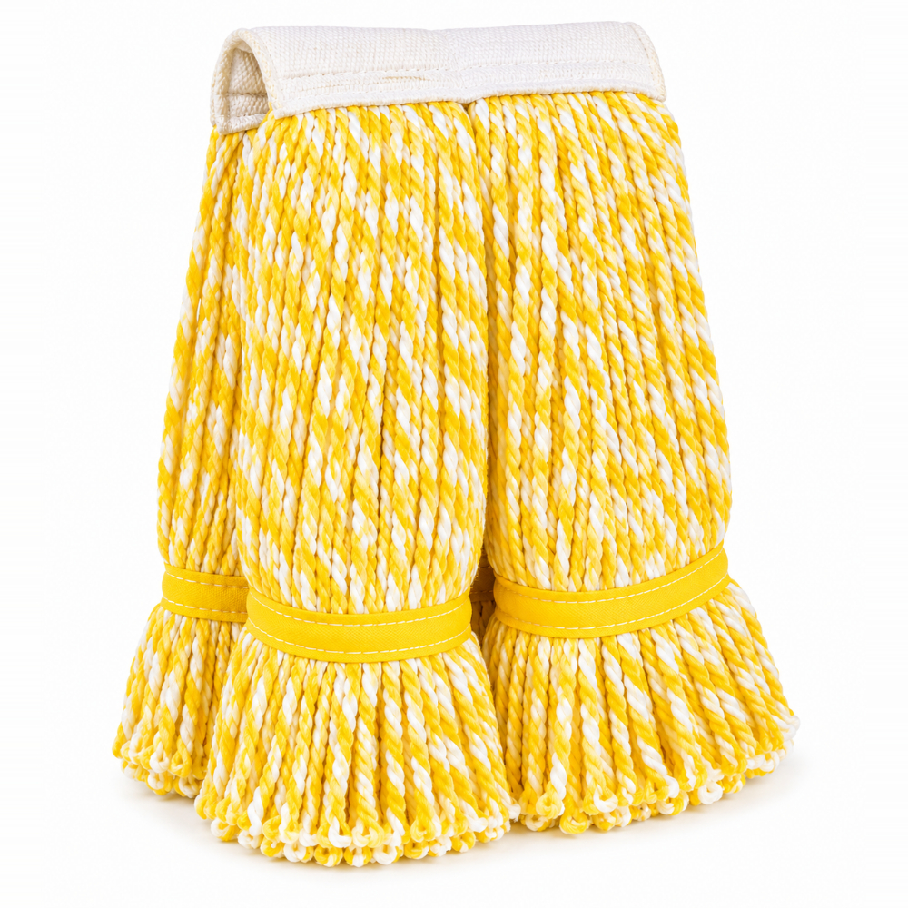 Mop profesional, 200 g, poliester, Mopatex galben 