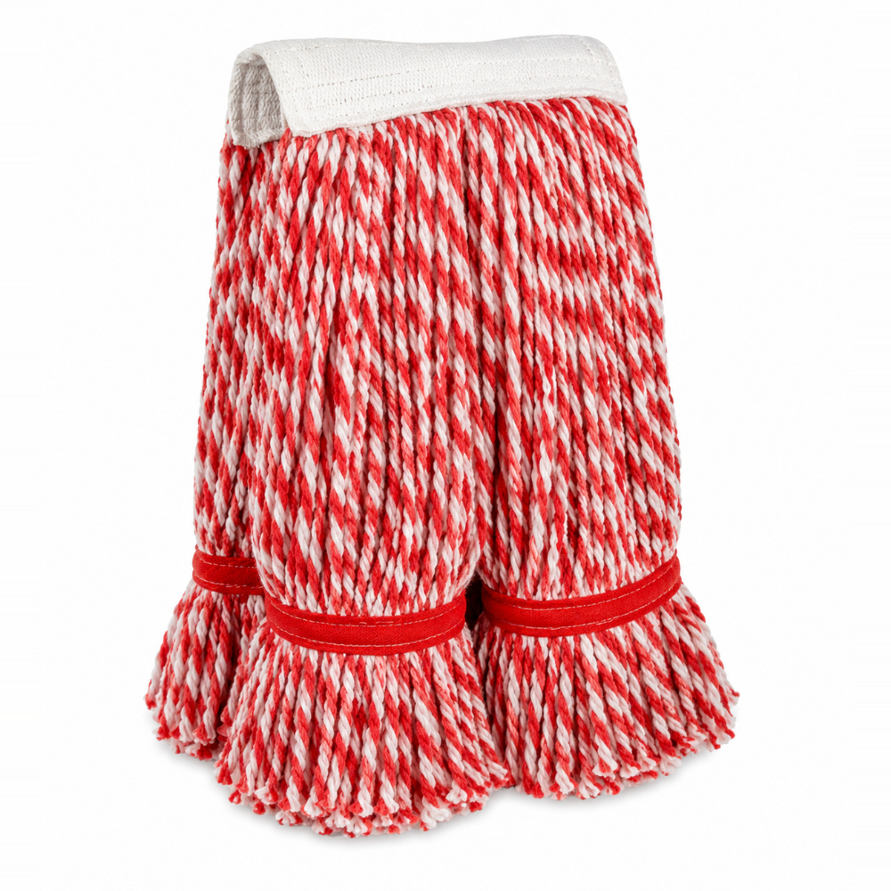 Mop profesional, 200 g, poliester, Mopatex rosu 