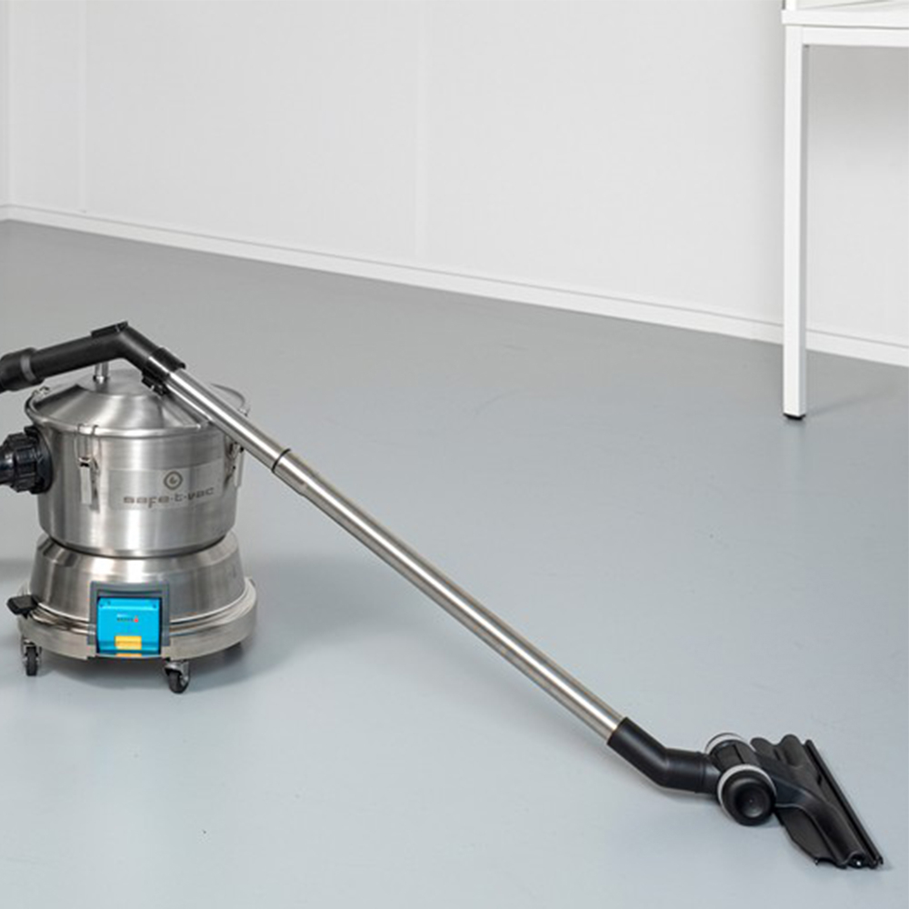 Aspirator profesional cu acumulator pentru camere curate safe-t-vac, i-team