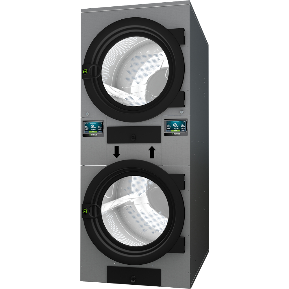 Uscator profesional dublu suprapus DTT2-11 E XP, Domus